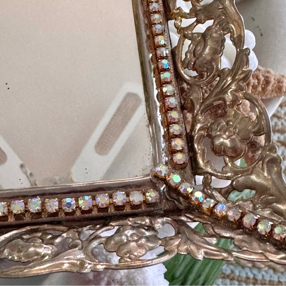 Vintage Gold Mirrored Large Vanity Tray - Picture 4 of 7